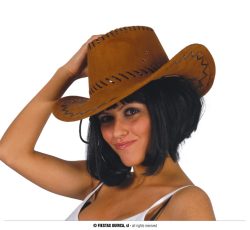 Chapeau vacher marron