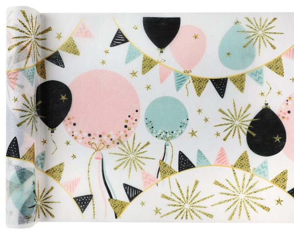 Chemin de table pailleté multi