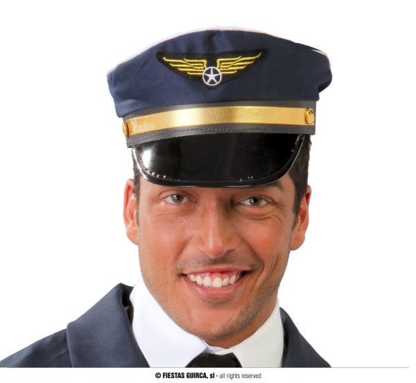 Casquette pilote avion