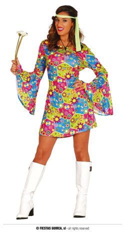 Déguisement robe hippie