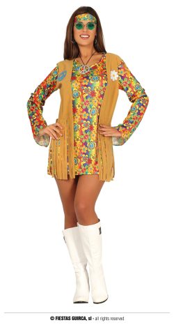 Déguisement robe hippie