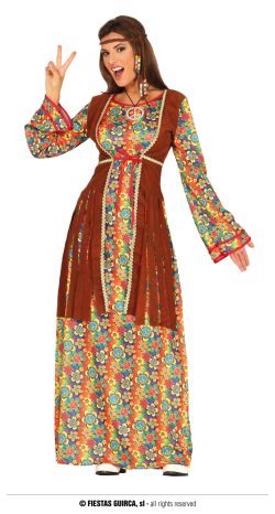 Déguisement robe hippie