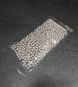 Boules de sucre argentées