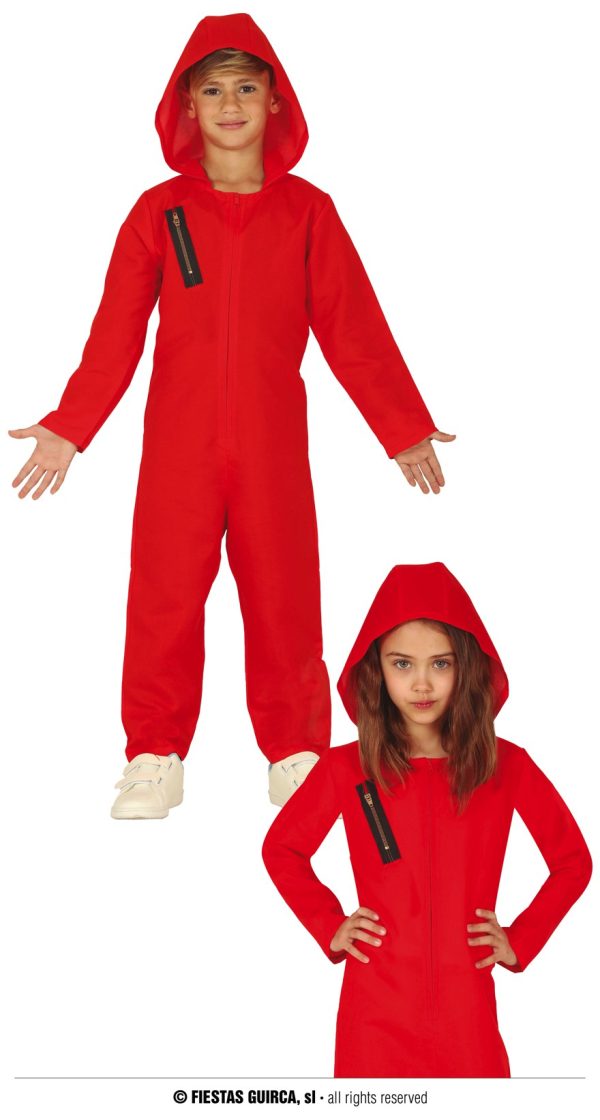 Déguisement voleur rouge