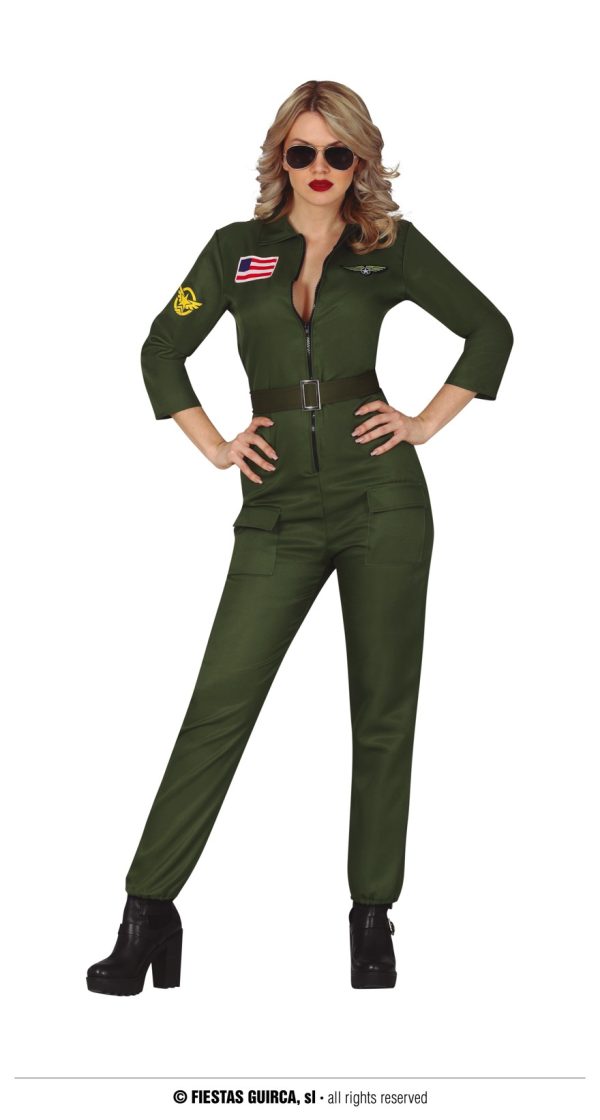 Déguisement femme pilote