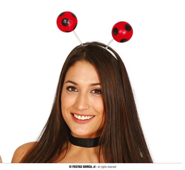 Serre tête coccinelle