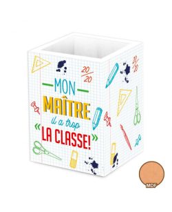 Pot à crayon Maître