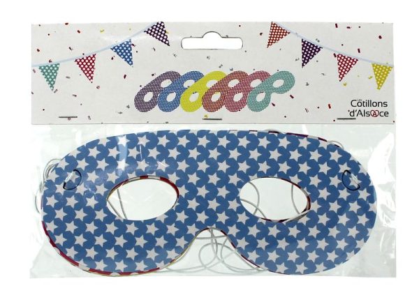Loup carton multicolores