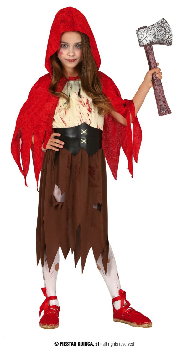 Déguisement chaperon rouge horreur