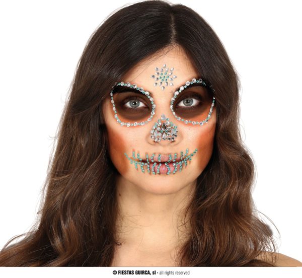Bijoux visage tête de mort