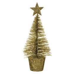 Sapin de table or