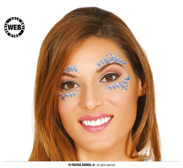 Bijoux visage argent – Image 2