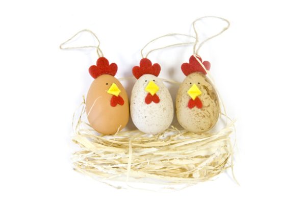 Déco œuf poule
