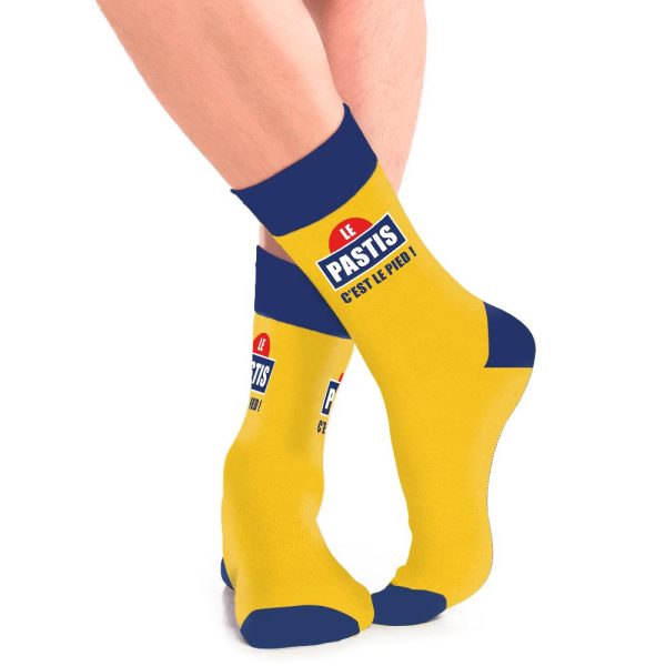 Chaussettes "Le pastis"