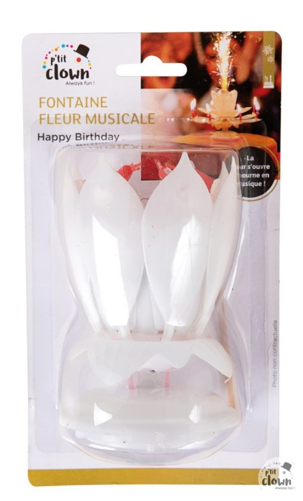 Bougie magique musicale