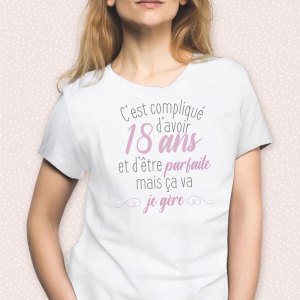 T-shirt 18ans – Image 2