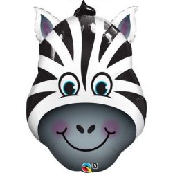 Ballon alu zèbre