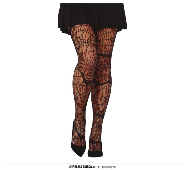 Collant toile araignée