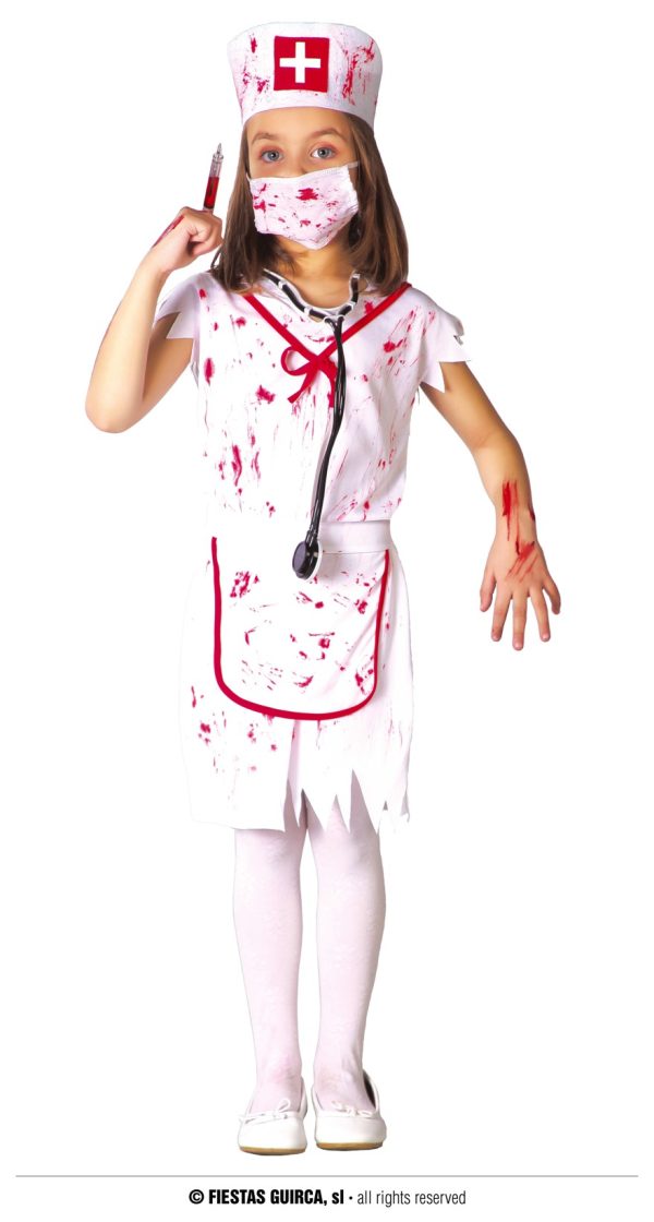Déguisement infirmière zombie