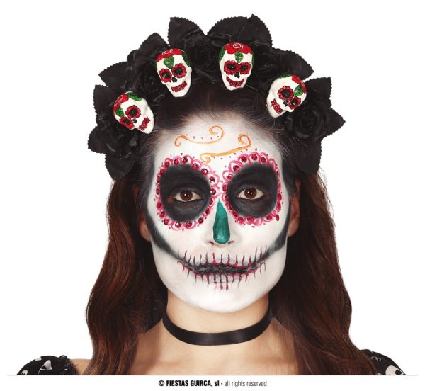 Serre tête dia de la muerte