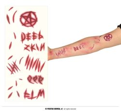 Tatouages cicatrices démon