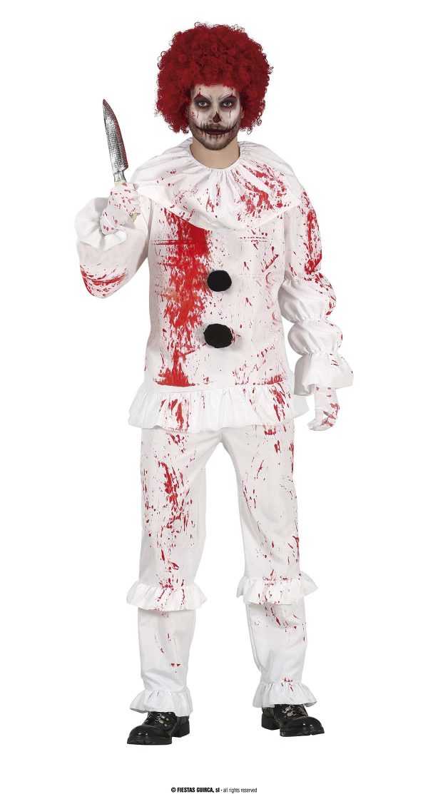 Déguisement bloody clown homme