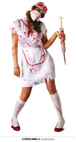 Déguisement infirmière zombie