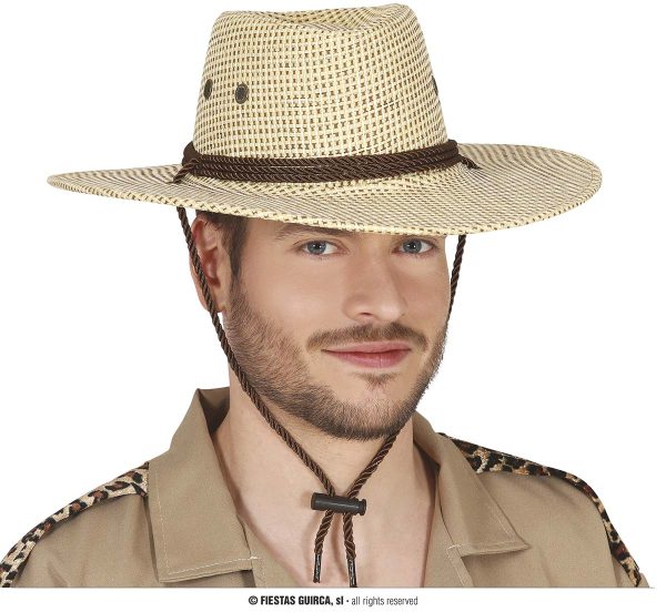 Chapeau cow-boy paille