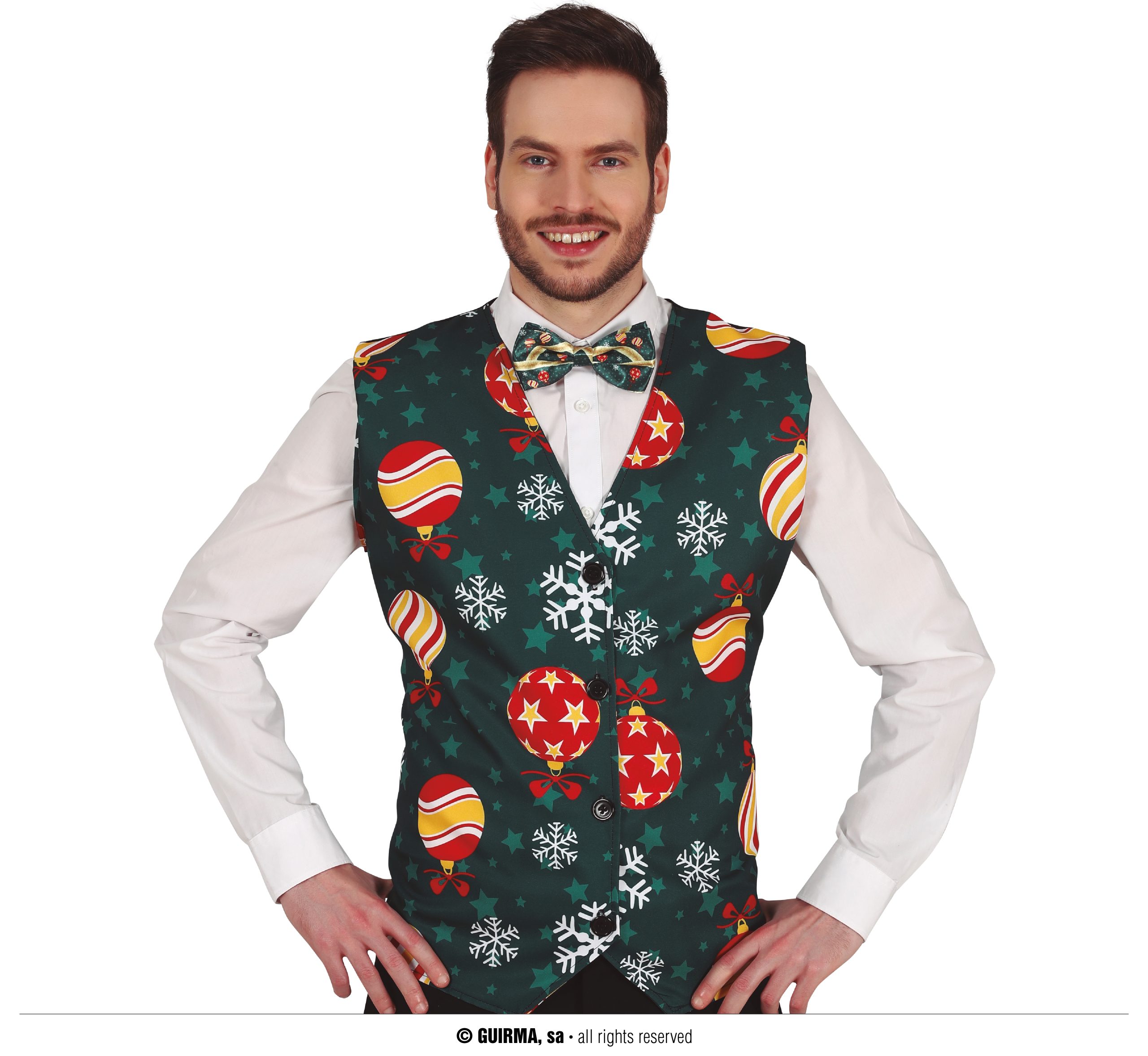 gilet moche noel