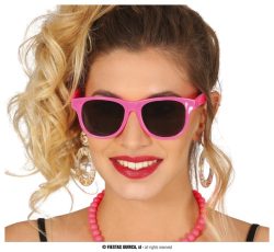 Lunettes fluo - Rose