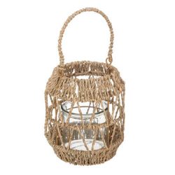 Bougeoir lanterne naturel
