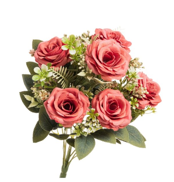 Bouquet de roses feuillage