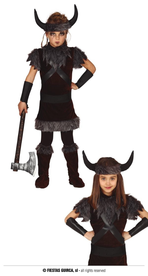 Déguisement fille viking