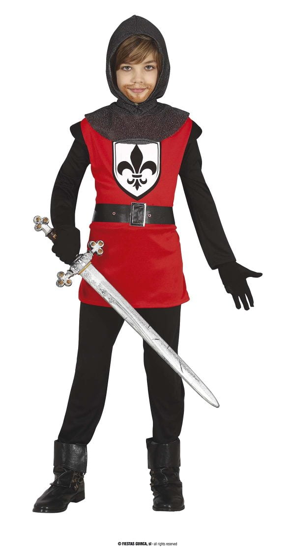 Déguisement médiéval rouge