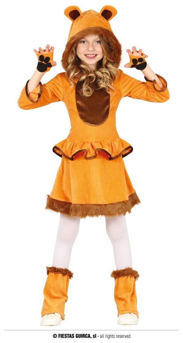 Déguisement robe lionne