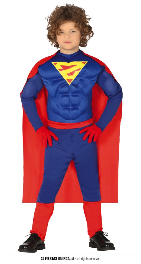 Déguisement super héros muscle