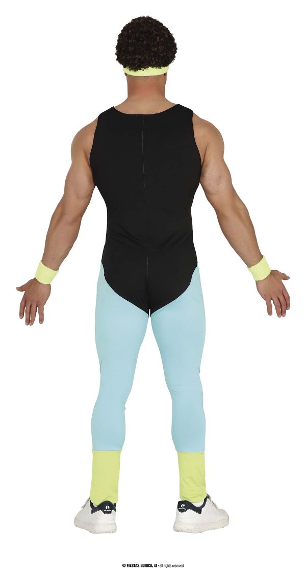 Déguisement homme 80's fitness – Image 2