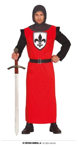 Déguisement chevalier rouge