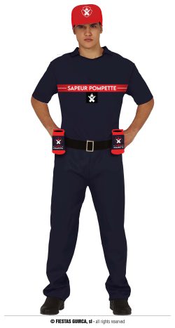 Déguisement sapeur pompette