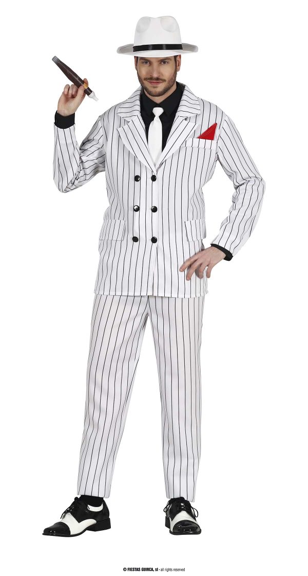 Déguisement white gangster