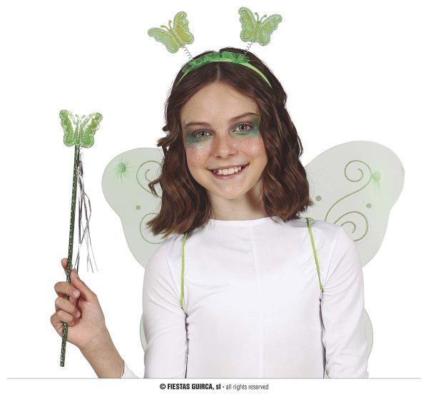 Set papillon vert