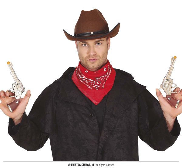 2 pistolets cow-boy