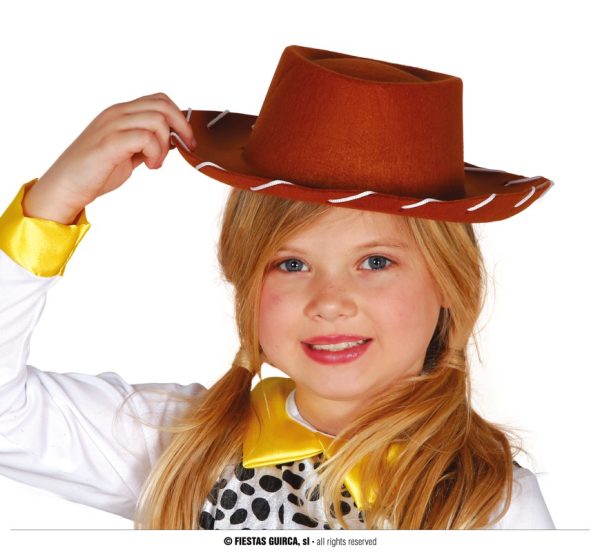 Chapeau cow-boy marron – Image 2