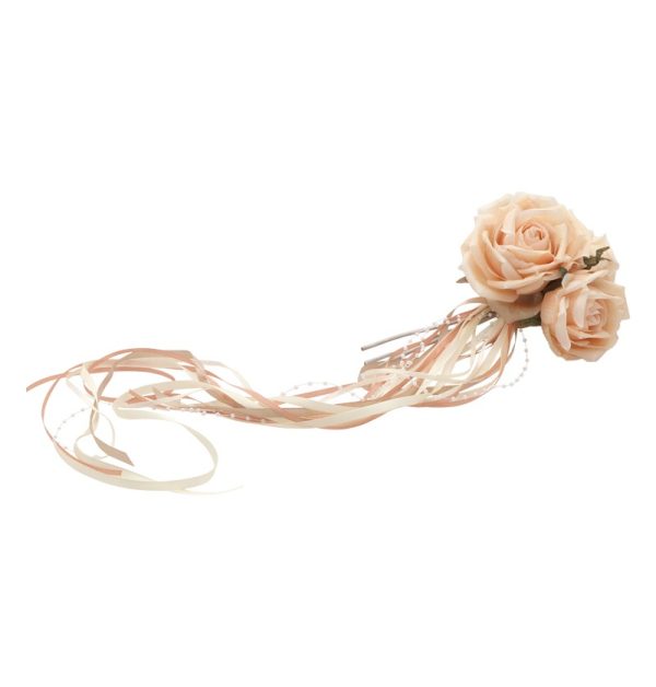 Bouquet roses d'ambre