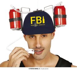 Casque anti soif FBI beer