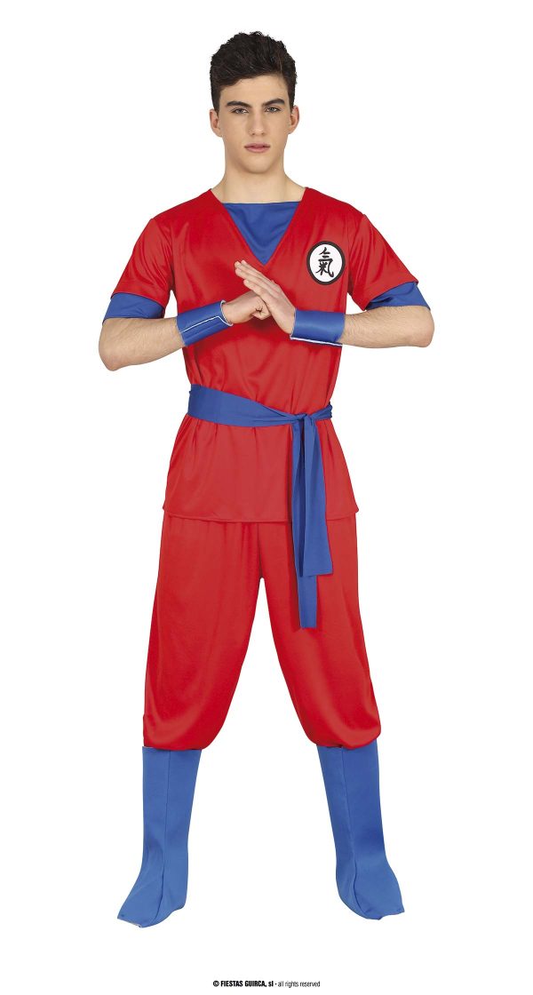 Déguisement fighter rouge