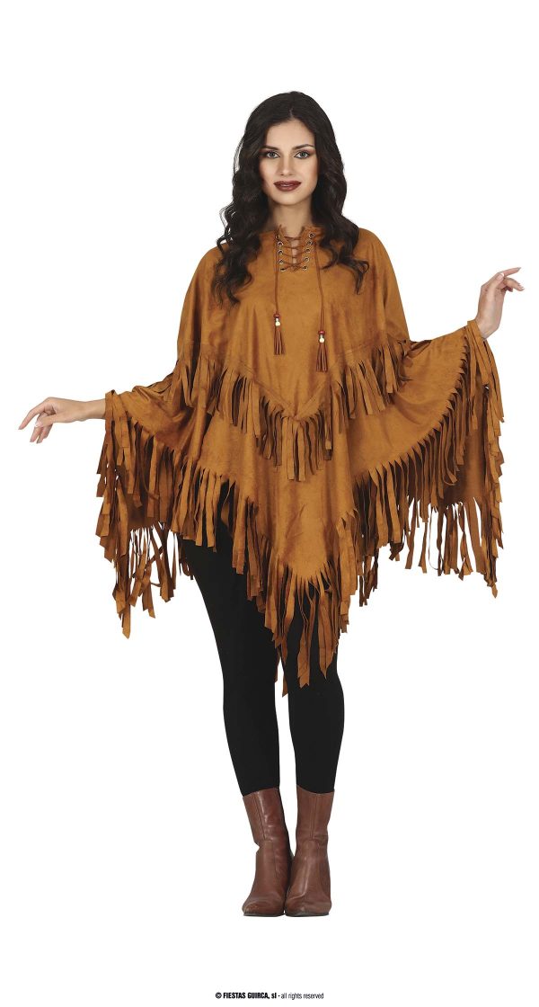 Déguisement poncho indien