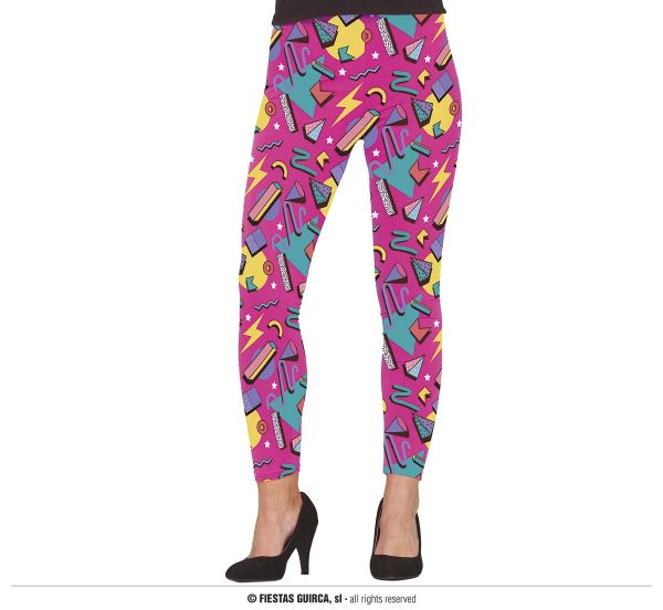 leggings rose fluo