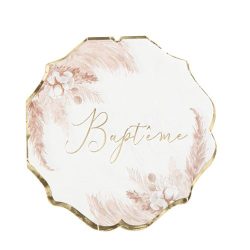 Serviettes baptême pampa