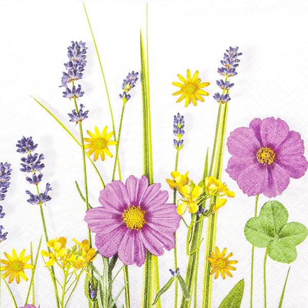 Serviettes floral summer